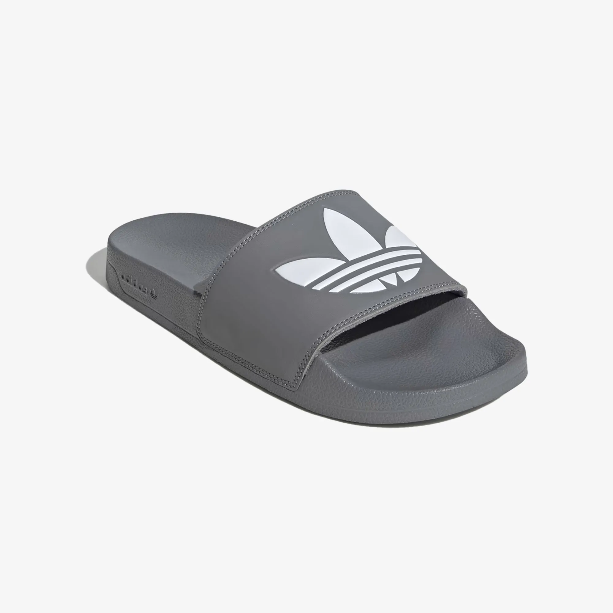 ADIDAS | ADILETTE LITE SLIDES {  GREY/CLOUD WHITE