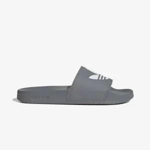 ADIDAS | ADILETTE LITE SLIDES {  GREY/CLOUD WHITE