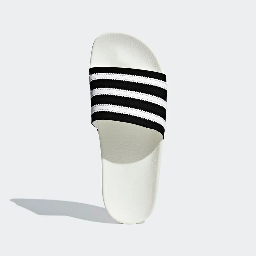 Adilette Classic Stripe (White Black)