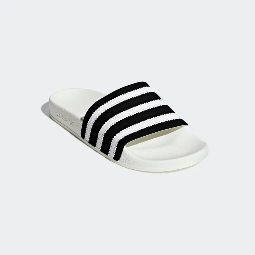 Adilette Classic Stripe (White Black)