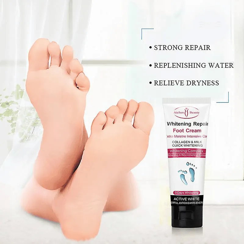 Aichun Beauty Extra Moisture Milk Whitening Repair Foot Cream - 100g