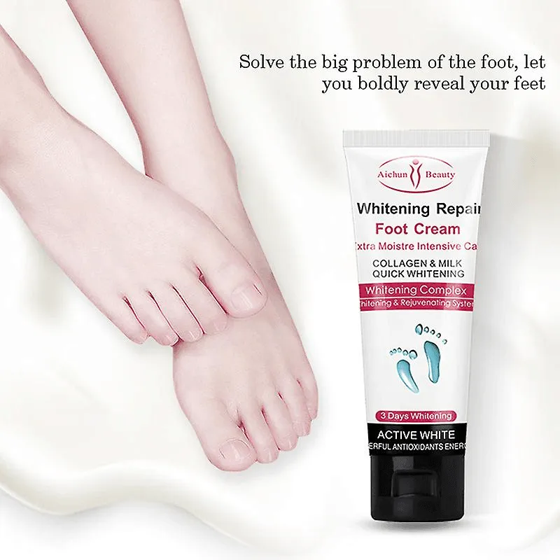 Aichun Beauty Extra Moisture Milk Whitening Repair Foot Cream - 100g