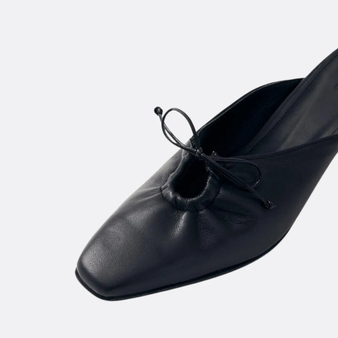 Amar Leather Mules