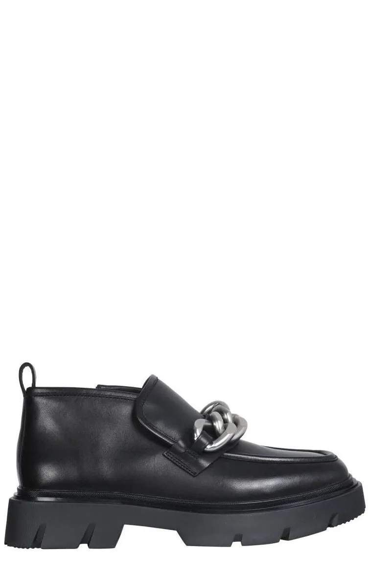 Ash Chain-Detail Chunky Loafers