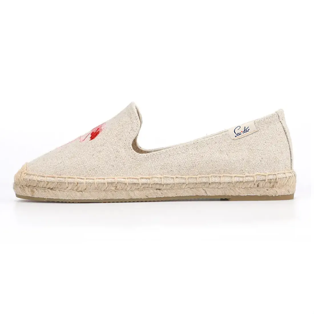 Bayside Beach Club Espadrille Flamingo Creme
