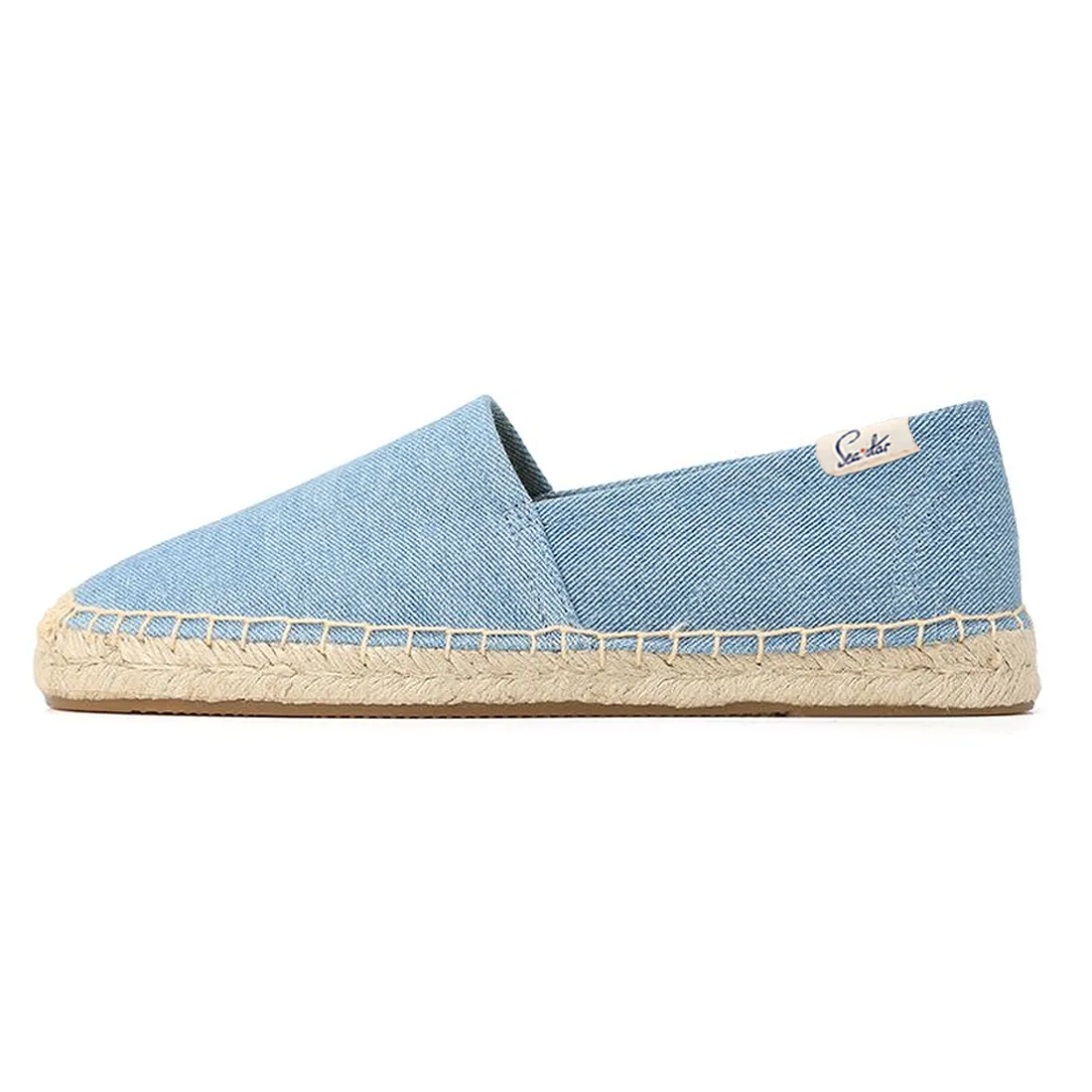 Bayside Essential Espadrille Light Blue Denim