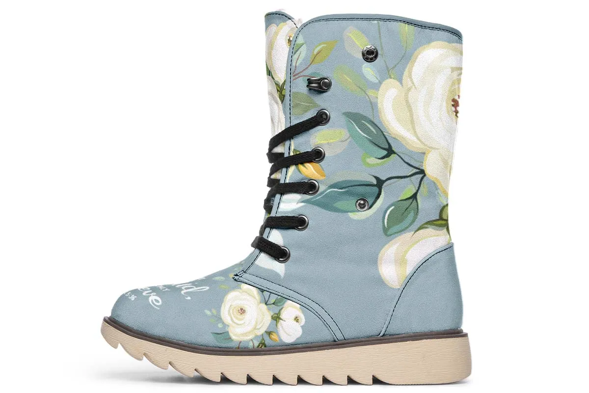 Be Not Afraid Polar Vibe Boots