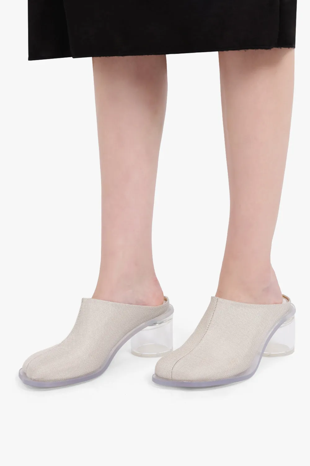 Canvas Slipper Mule | Grout