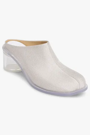 Canvas Slipper Mule | Grout