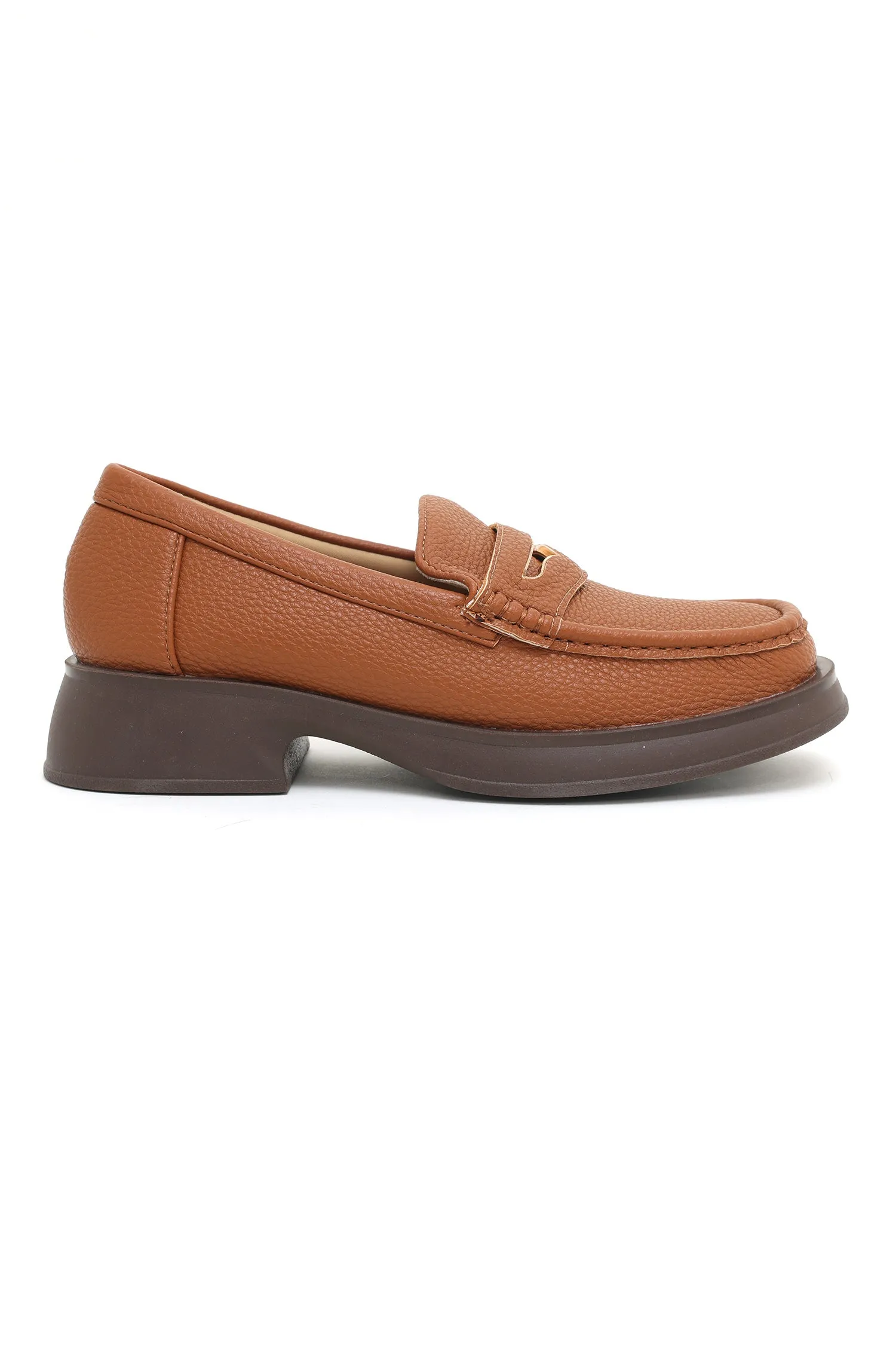 CHUNKY SLIPONS-TAN