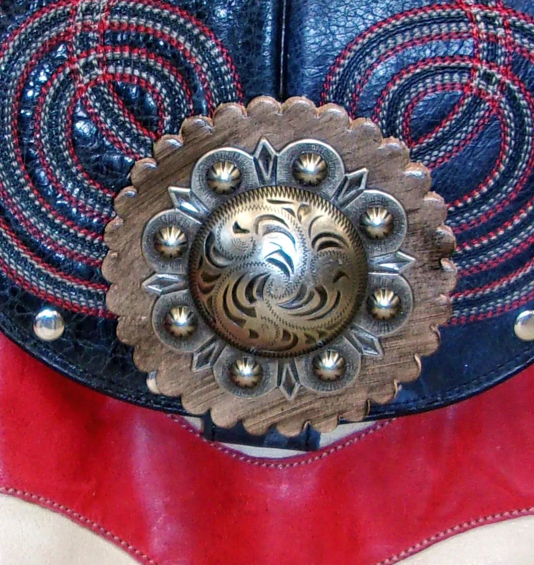 Double Cowboy Boot Purse DB331