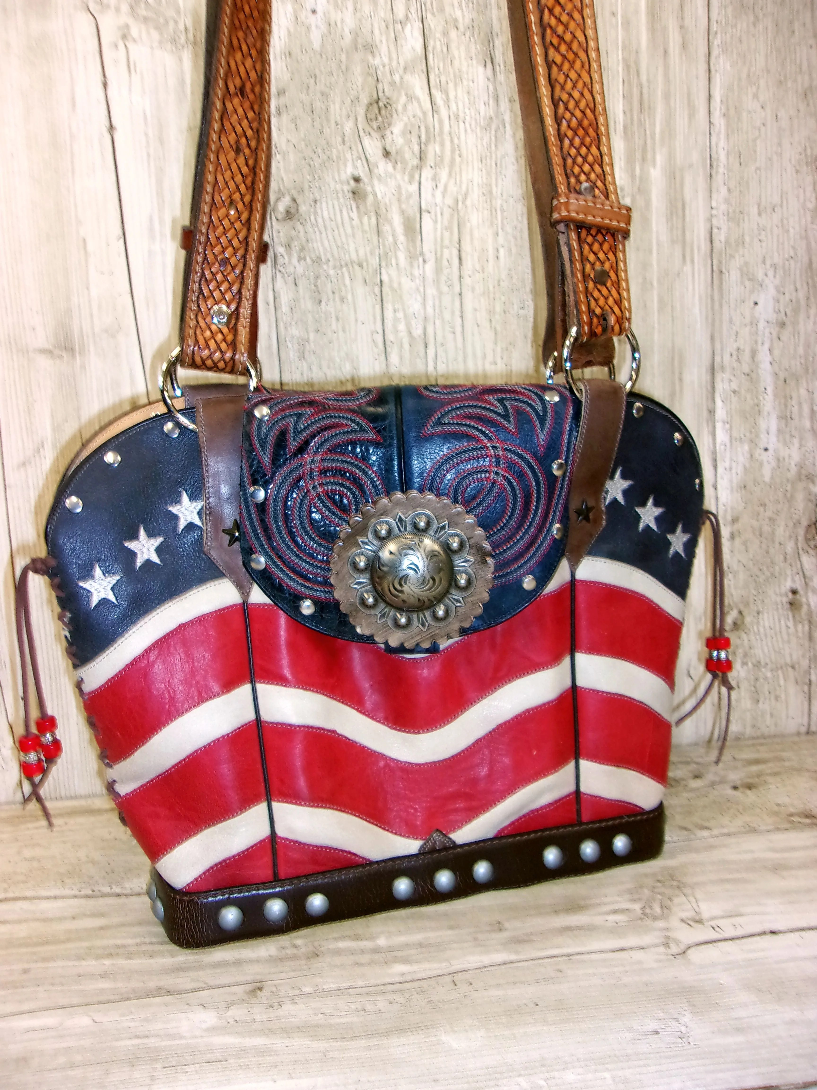 Double Cowboy Boot Purse DB331