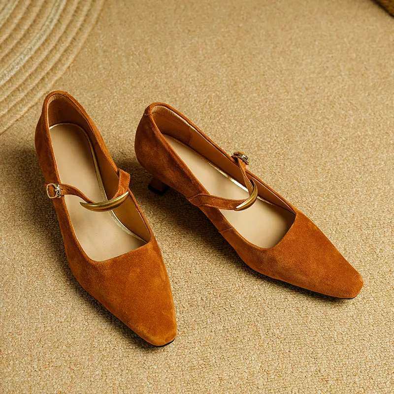 Ebonique Heirloom Croco Heels