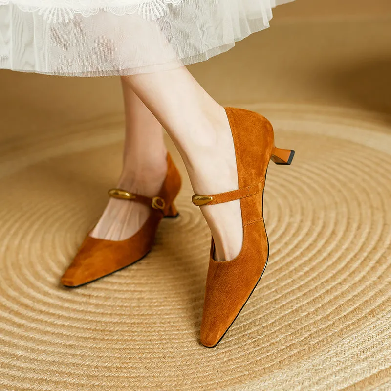 Ebonique Heirloom Croco Heels