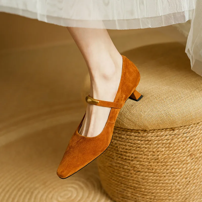 Ebonique Heirloom Croco Heels