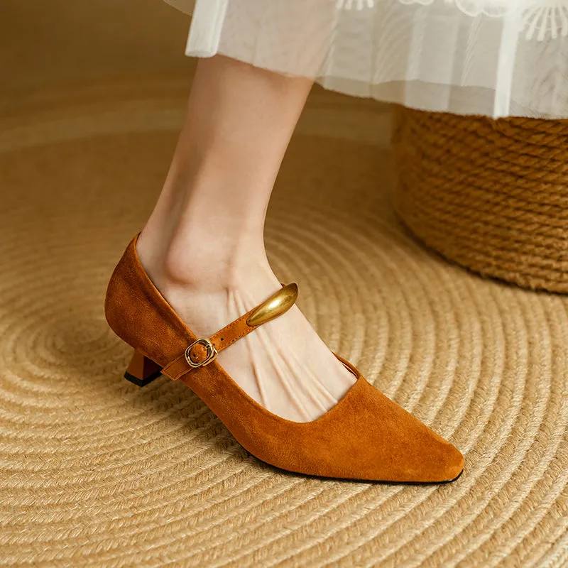 Ebonique Heirloom Croco Heels