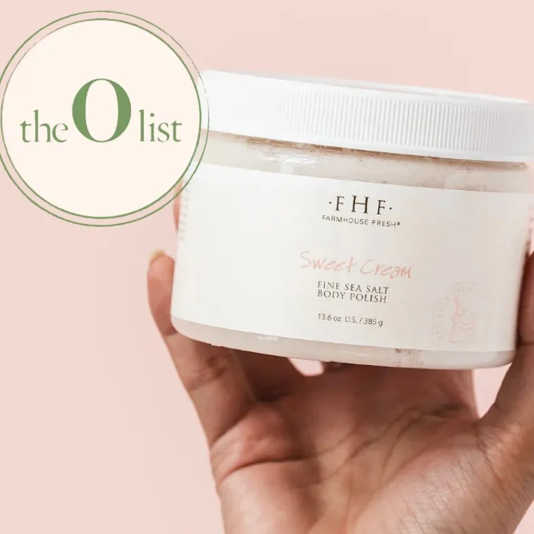 Farmhouse Fresh Sweet Cream Sea Salt Body Scrub 12 oz.
