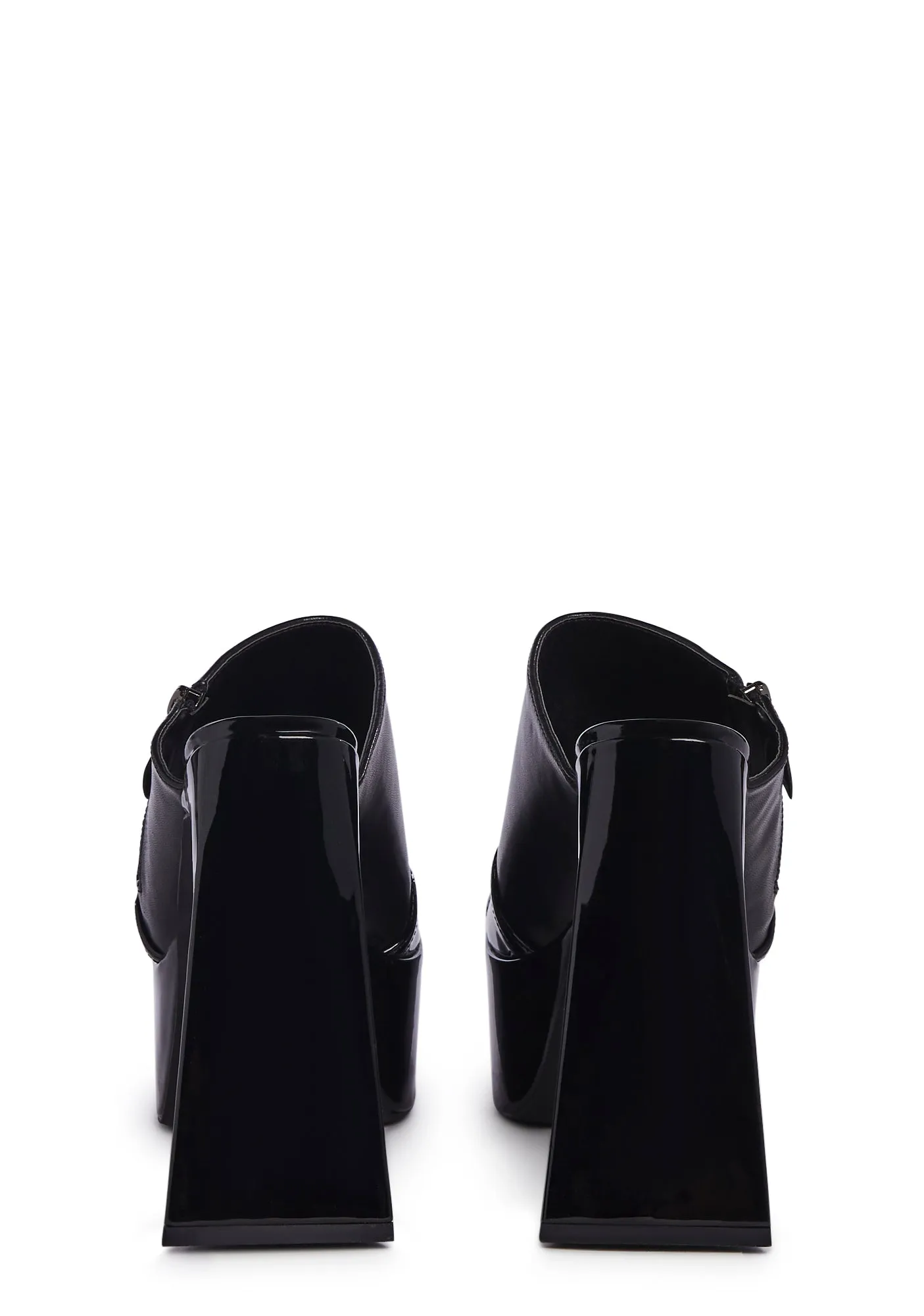 Fresh Platform Heels - Black