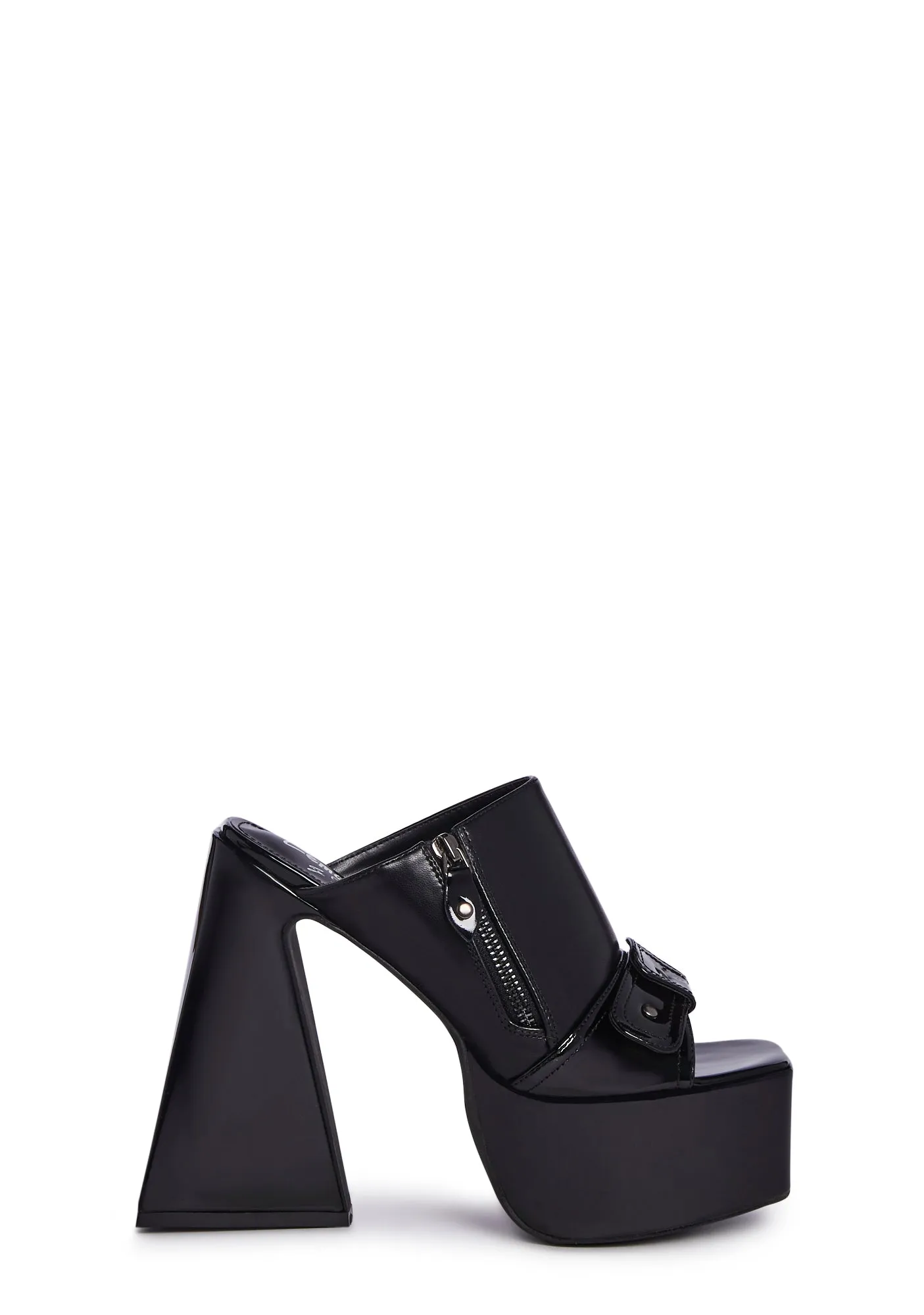 Fresh Platform Heels - Black