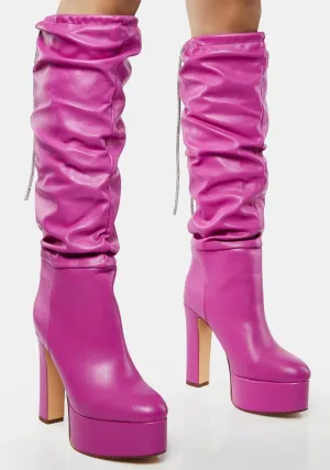 Fresh Slouchy Knee-High Boots