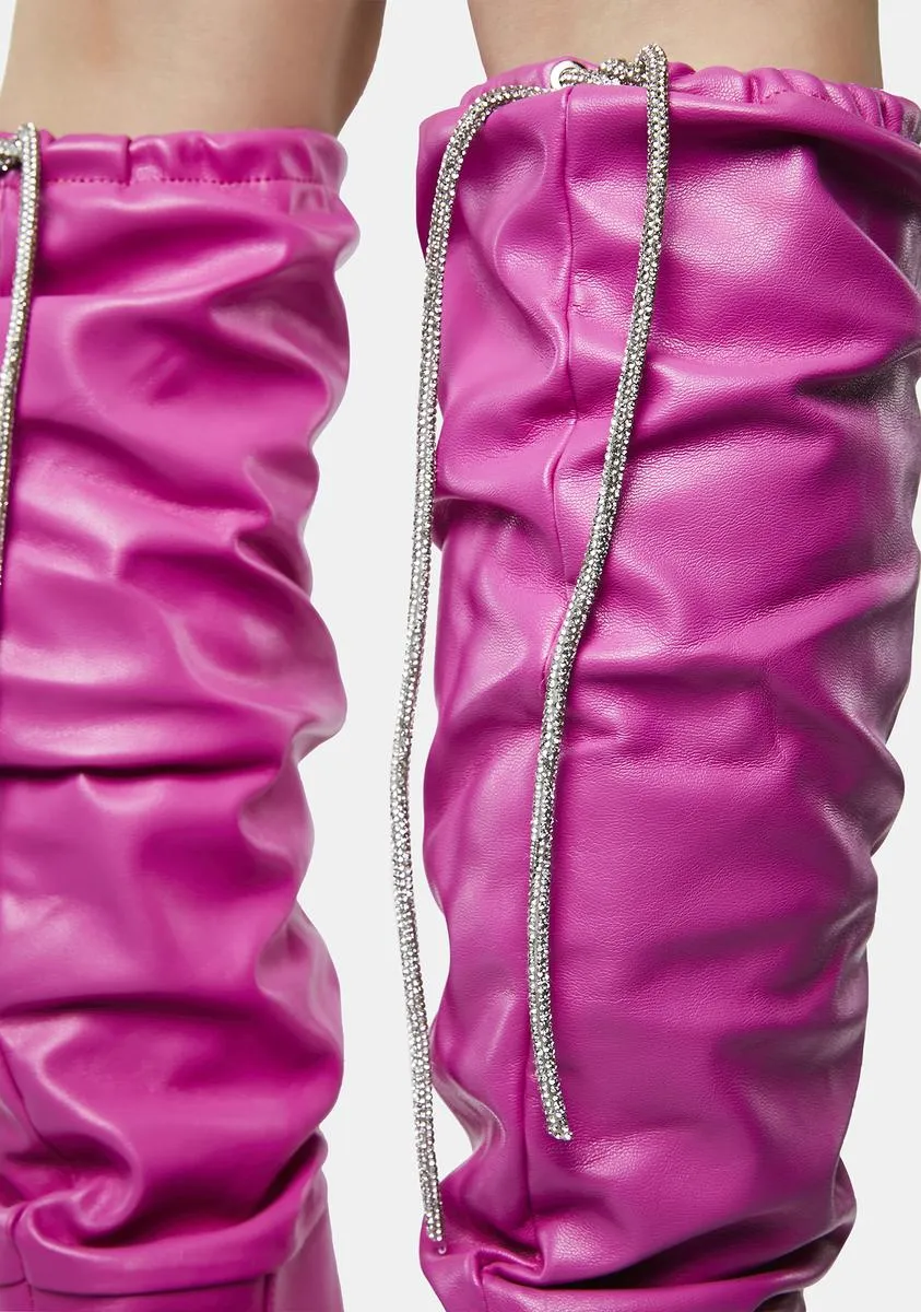 Fresh Slouchy Knee-High Boots