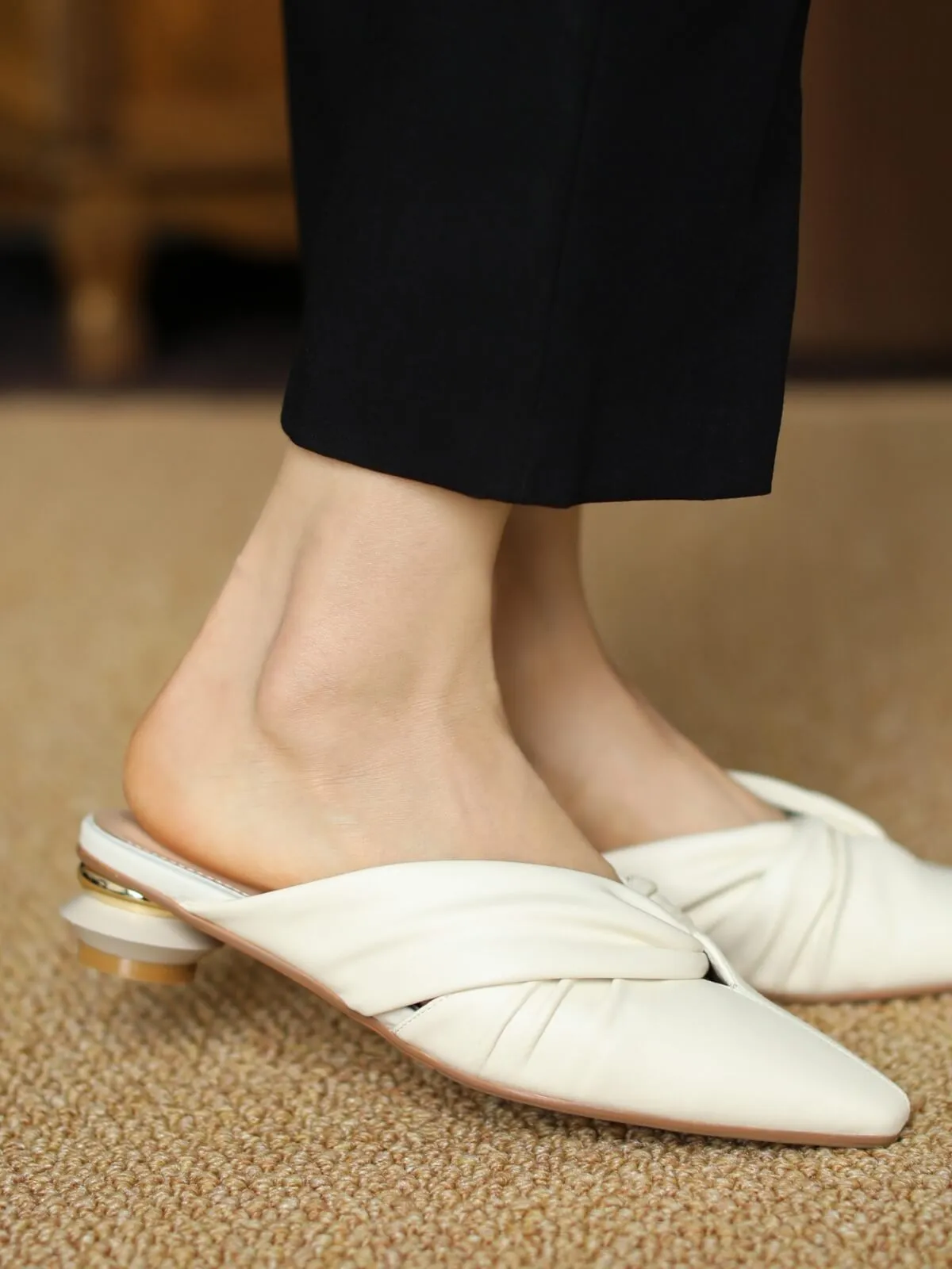 Gaya - Lambskin Mules