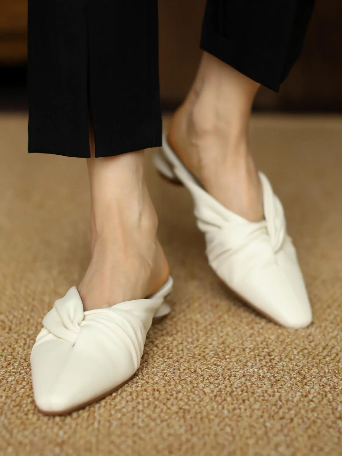 Gaya - Lambskin Mules