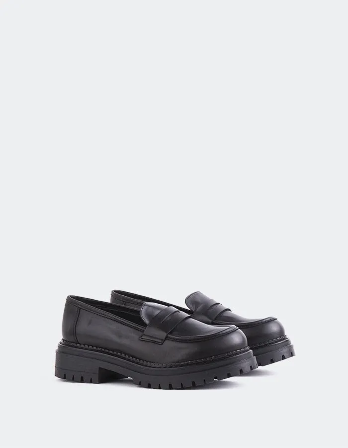 Goffredo Black Leather