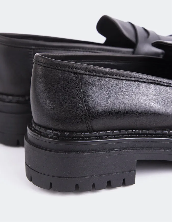 Goffredo Black Leather