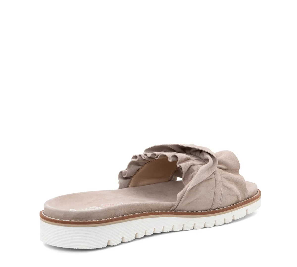 Keyes Women's Ruffle Slide Sandal