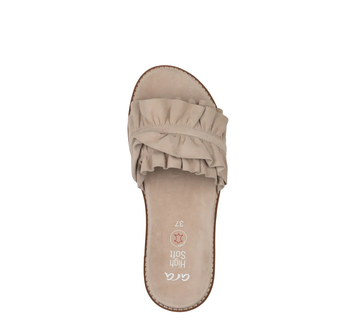 Keyes Women's Ruffle Slide Sandal