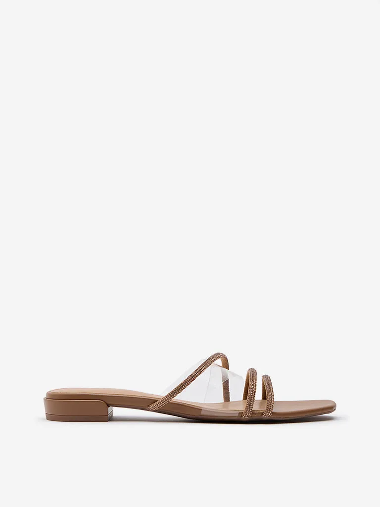 LUNA BLU Tan Diamante-Detailed Slides