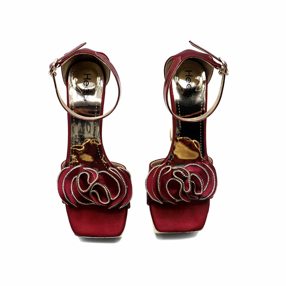 Maroon Bridal Sandal 066706