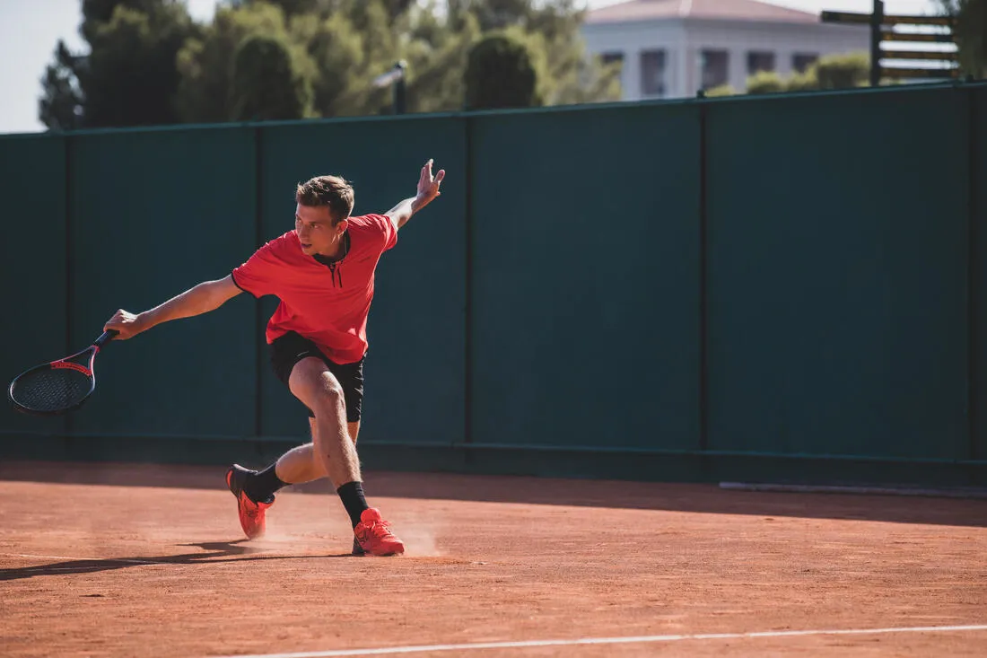 Men's Clay Court Tennis Shoes Strong Pro - Orange