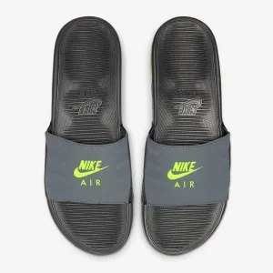 Men's Nike Air Max Camden Slides (Anthracite/Dark Grey/Cool Grey/Volt)(BQ4626-001)