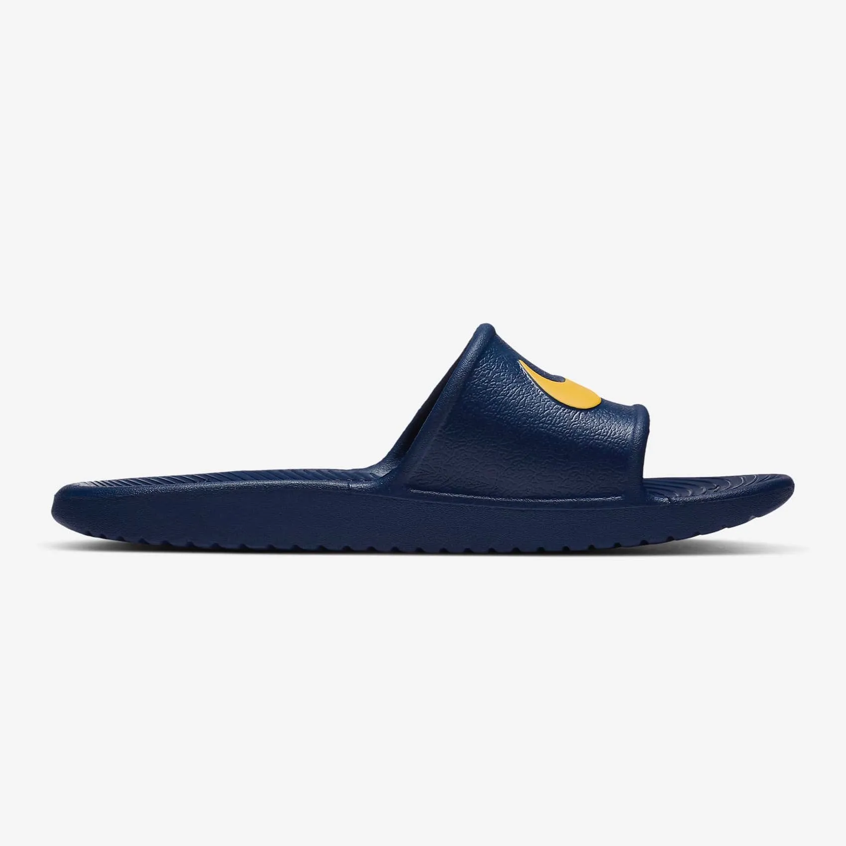 Men's Nike Kawa Shower Slides (Blue Void/Laser Orange)(832528-407)