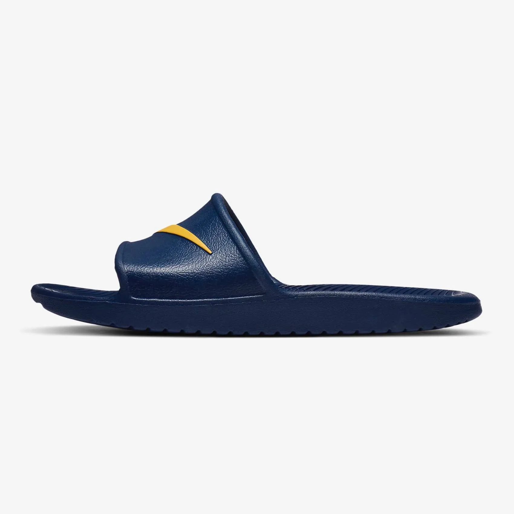 Men's Nike Kawa Shower Slides (Blue Void/Laser Orange)(832528-407)