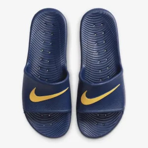 Men's Nike Kawa Shower Slides (Blue Void/Laser Orange)(832528-407)