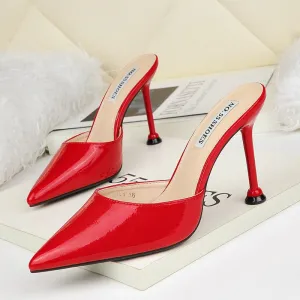 Mules Office Elegant Thin High Heels