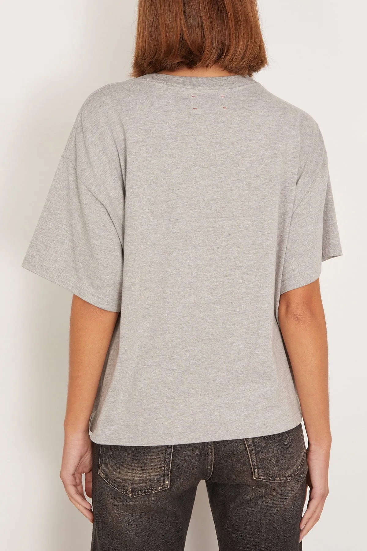 Palmer Tee in Heather Grey