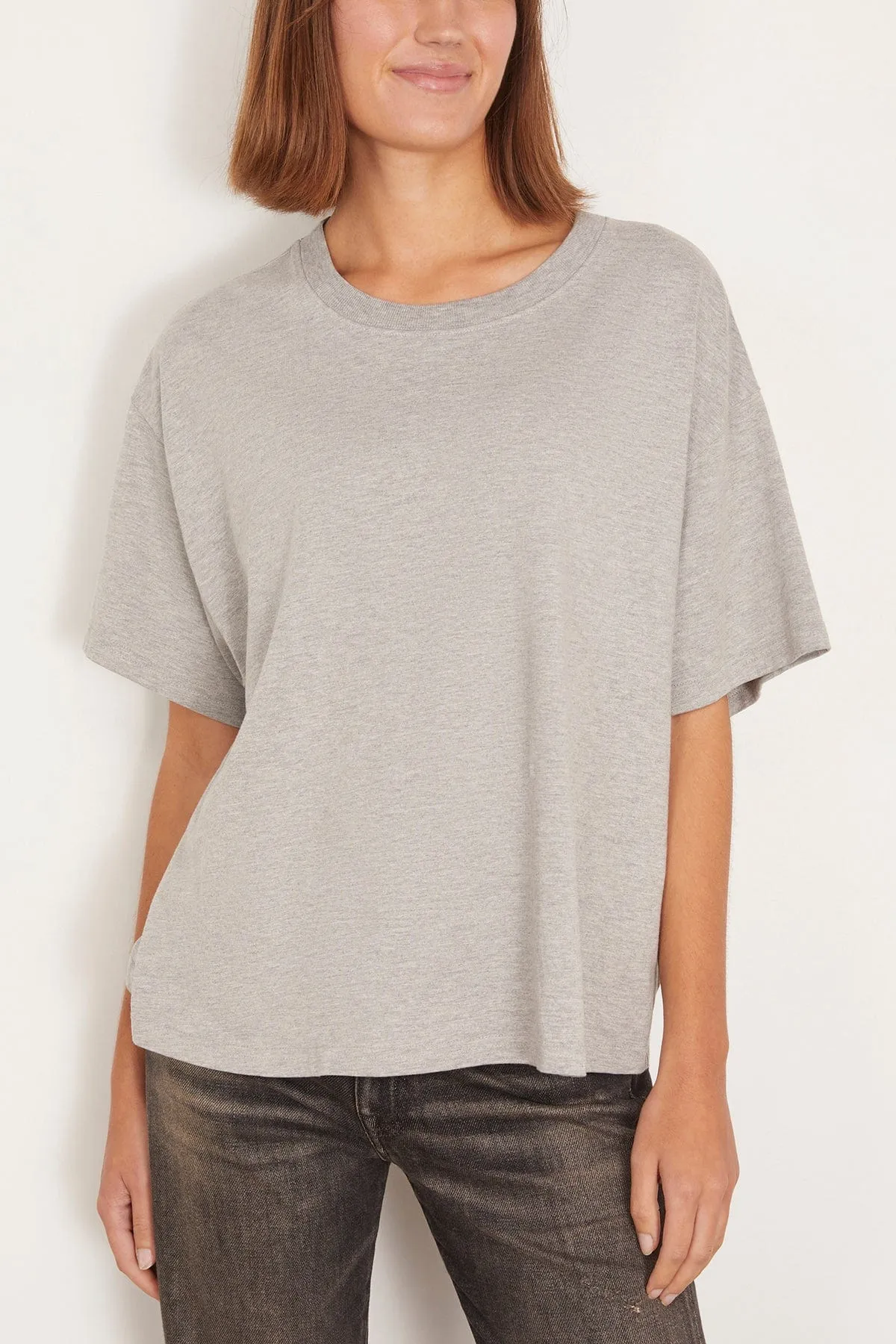Palmer Tee in Heather Grey