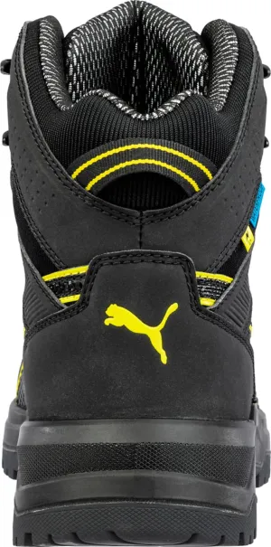 Puma Safety Mens Rock HD 6in Black Nylon EH WP SR Work Boots