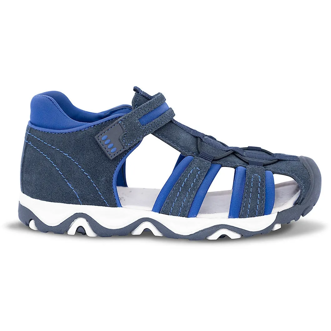 RALF blue older boys arch support sandals