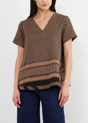 Short Sleeve V-Neck Shirt