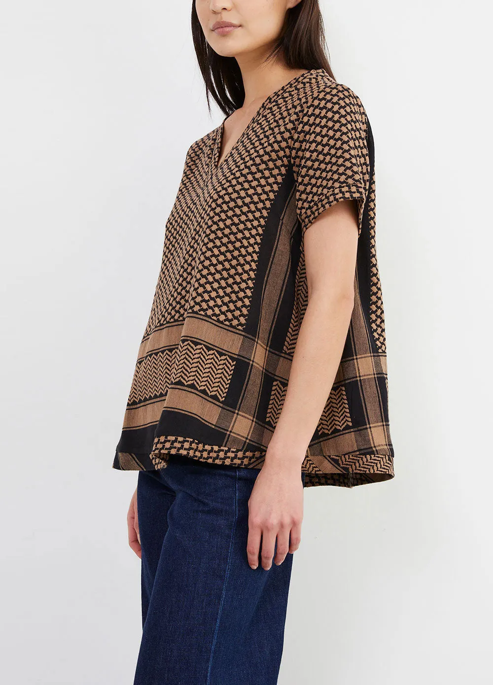 Short Sleeve V-Neck Shirt