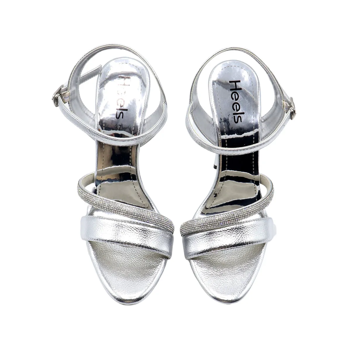 Silver Bridal Sandal 066703