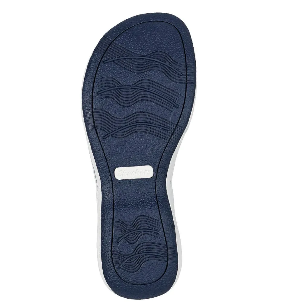 SKECHERS Women's Bayshore – Basic Necessity Sandal (Navy)