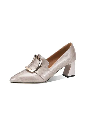 Veltique Luxe Croctex Glide Heels