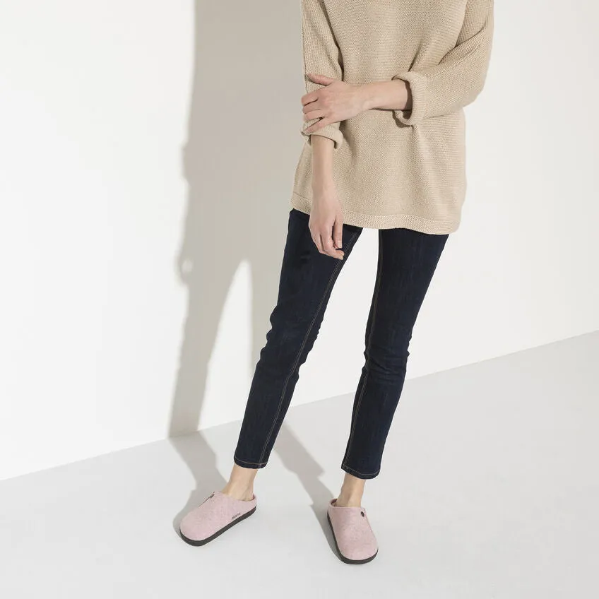 Zermatt Shearling Mule Slipper in Soft Pink
