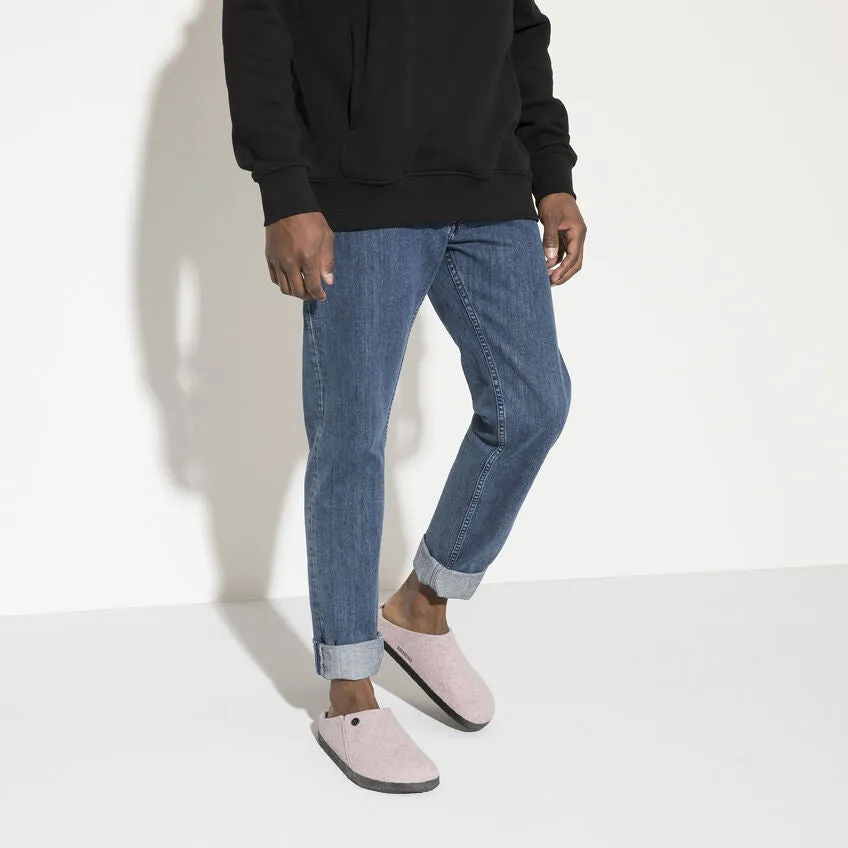 Zermatt Shearling Mule Slipper in Soft Pink